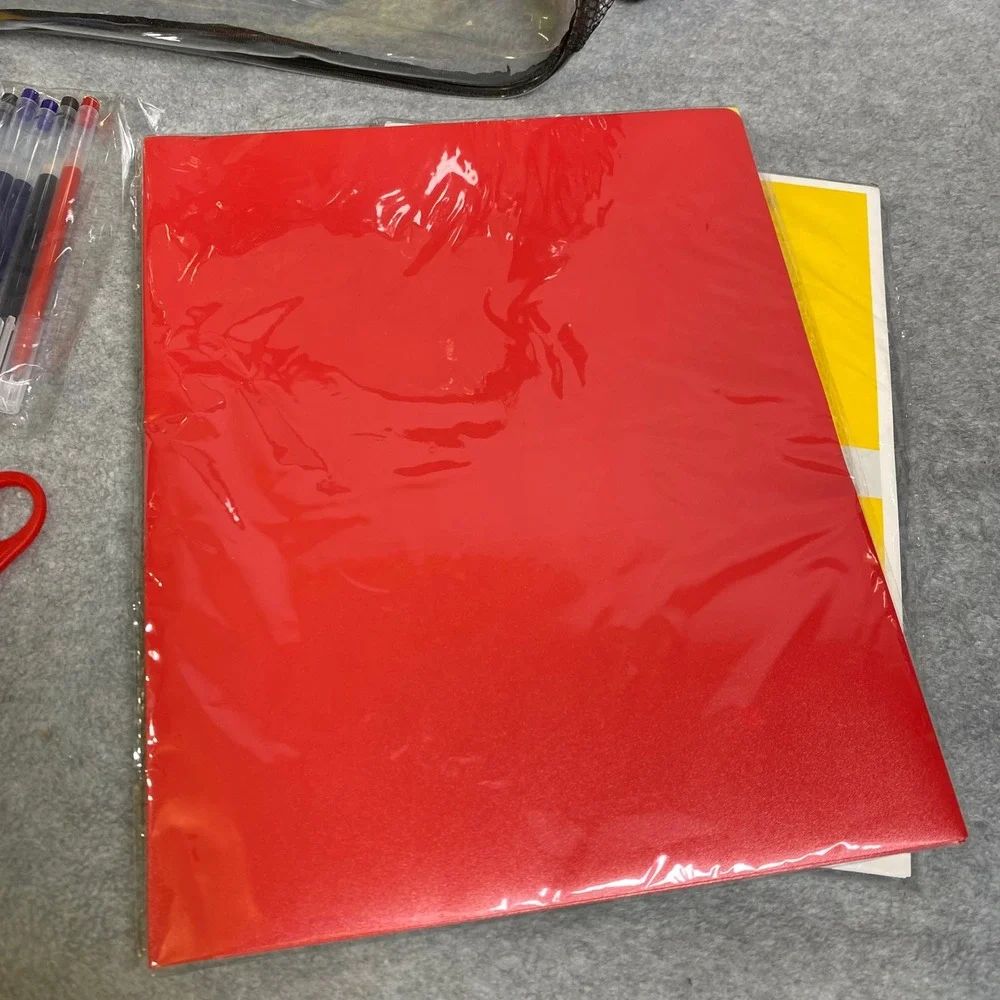Unbranded Clear Backpack School Supplies Bundle Kids OS Clear School Bag New